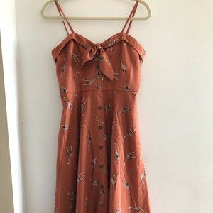 Modcloth Giraffe to See It A-Line Dress by Hutch